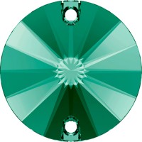 Premium Emerald 14mm  Rivoli