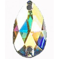 Preciosa Crystal AB 12x7mm Preciosa Crystal AB 12x7mm