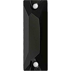 Premium Jet  Baguette 18x6mm